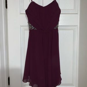 Purple Homecoming/prom dress